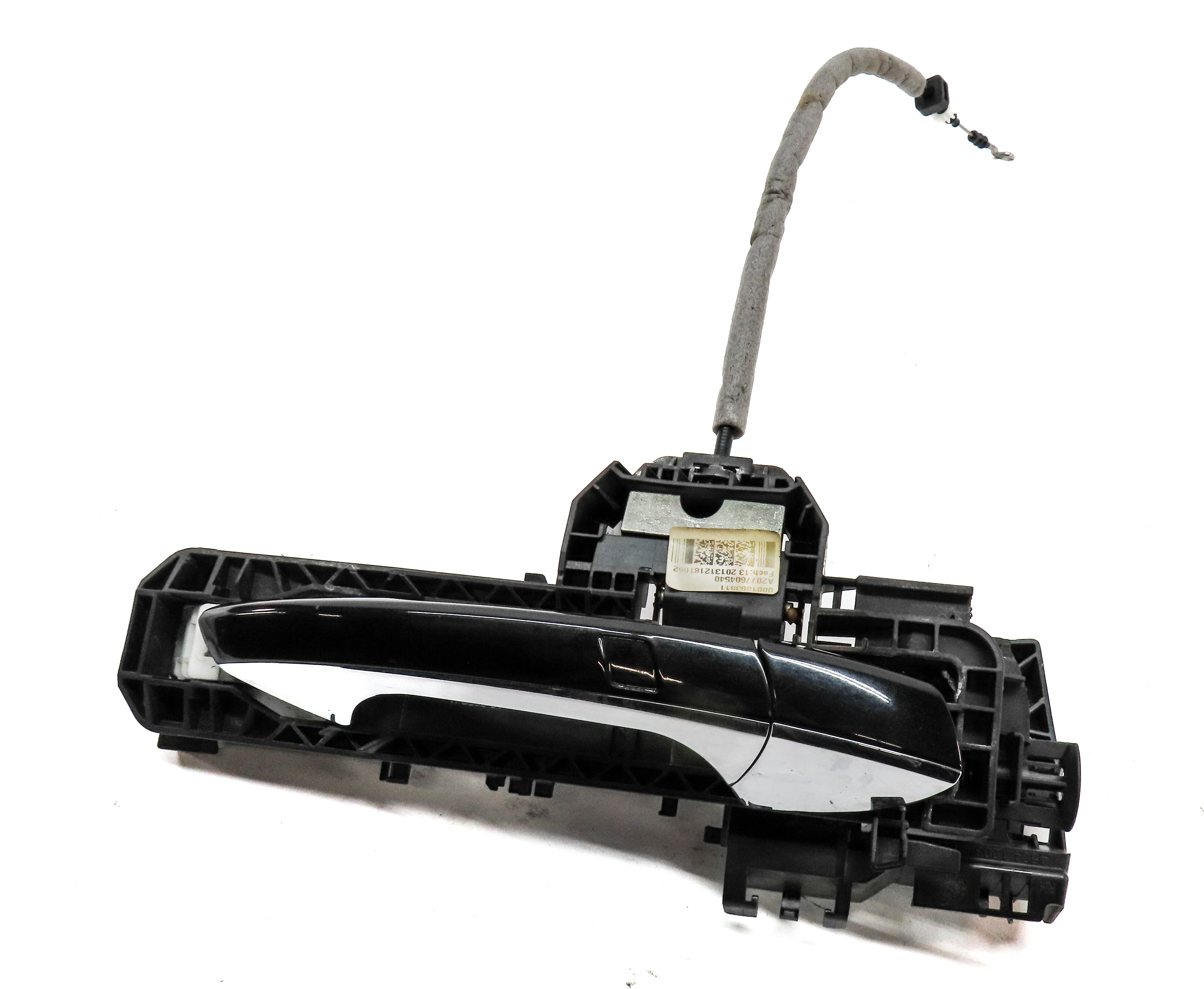 10-16 CLA E GLK (A207 C207 C117 X204) RIGHT FRONT KEYLESS GO DOOR HANDLE (Black) — exact item pictured